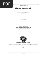 Flutter Seminar Report