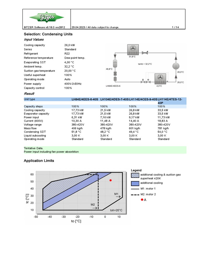 BITZER Software v6.18.0 Overview | PDF | Capacitor | Valve