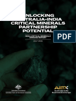 Unlocking Australia India Critical Minerals Partnership Potential