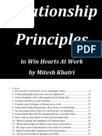 Relationship Principles To Win Hearts at Work