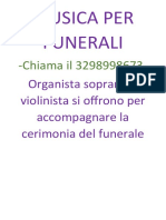 Musica Funerale Chiari