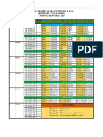 Jadwal Pelajaran 2022 - 2023