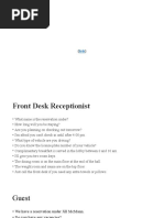 Hotel Check-In and Check-Out Guide | PDF