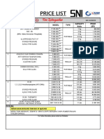 Price List SERVVO April 2022