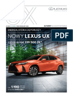Nowy Lexus Ux: Energia, Która Cię Poruszy