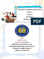 Perangkat Pembelajaran Ukin Kelas 4 Tema 3 Subtema 2 Pembelajaran 3