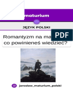 Romantyzm Na Maturze - Co Powinieneś Wiedzieć