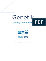 02 - Genetik - Geçmiş Sınav Soruları - Taslak 1