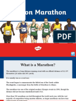 The London Marathon Powerpoint 1 - Ver - 4