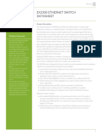 Ex2300 Ethernet Switch Datasheet