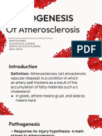 Pathogenesis of Atherosclerosis