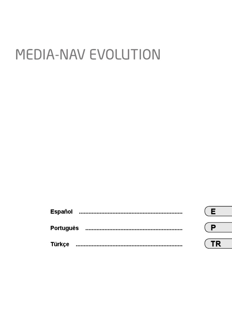 Media Nav Evolution NX1196 3 - ESP | PDF | USB | Radiodifusión