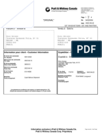 Facture Invoice: Vendu À - Sold To Facturé À - Invoice To