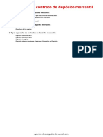 Tema 8 (II) - El Contrato de Deposito Mercantil