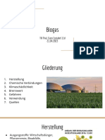 Biogaspräsentation
