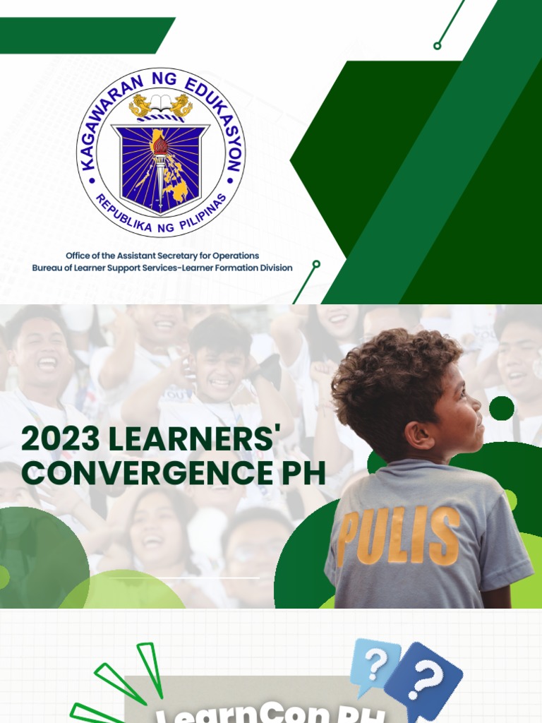 UPDATES Learners' Convergence PH 2023 20230606 PDF Leadership