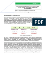 Lectura 5.2-Reactivo Limitante-% de Pureza y Rendimiento