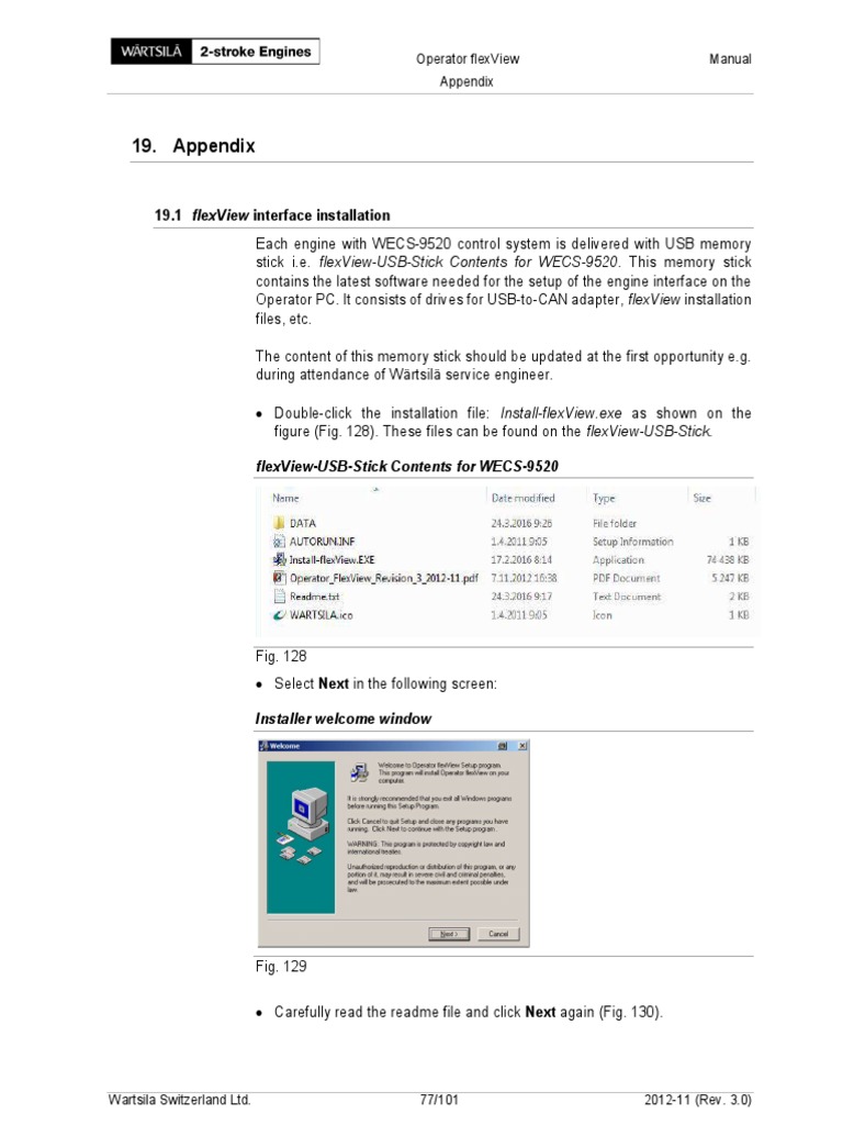 flexView Installation Guide for WECS-9520 | PDF | Installation ...