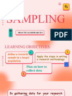 Sampling: Practical Research 1