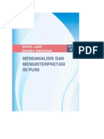 Modul Ajar - MENGANALISIS DAN MENGINTERPRETASI ISI PUISI - Fase E