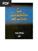 Arthur w Pink Os Atributos de Deus