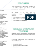 Lecture 07 Farbic Strength