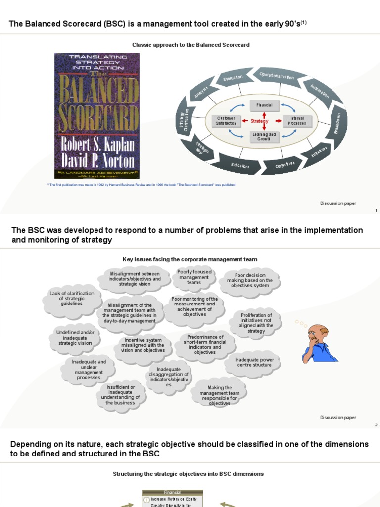 Balanced Scorecard Framework Overview | PDF | Strategic Planning | Business