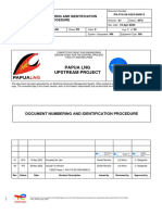 Papua LNG Upstream Project: Document Numbering and Identification Procedure