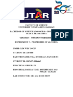 Lab Report Organic Chemistry (Experiment 5) Lim Wey Loon