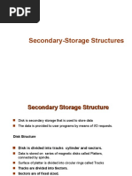 Unit 6 - Secondary Storage Structures