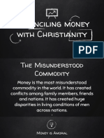 Reconciling Money With Christianity