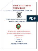 FINAL HMT - Lab Manual