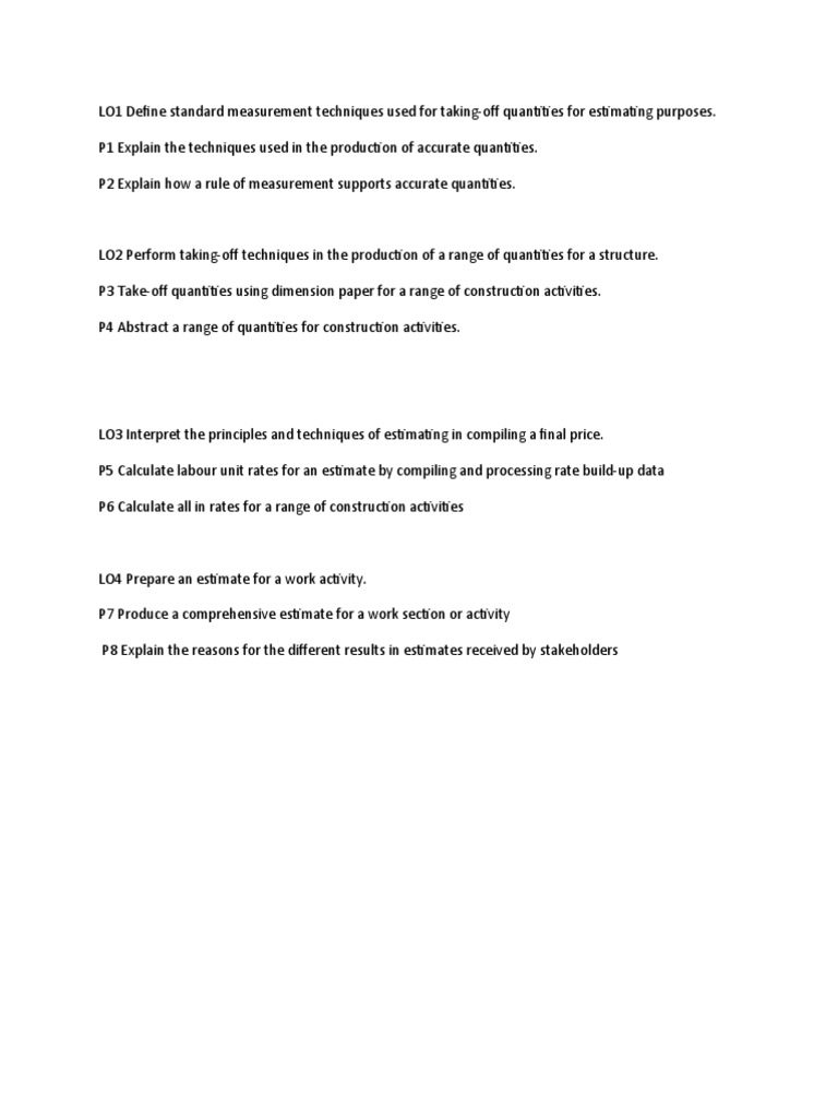 DEFINE STANDARD MEASUREMENT intelligence overview