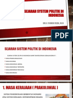 Sejarah Sistem Politik Di Indonesia