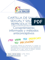 Cartilla de Salud Sexual y Salud Reproductiva