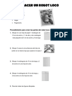 Instructivo de Robot Loco