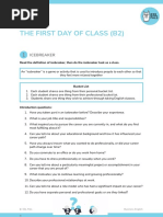 (TV) First Day of B2 Business English Class