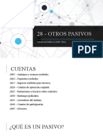 28 - Otros Pasivos