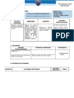 U4 - Aprendizajes Esperados - Sesion 1 - DPCC - Quinto Secundaria