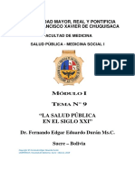 Tema 9. Salud Publica Siglo Xxi