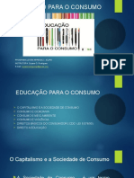 Educação para o Consumo