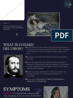 Cotard Delusion