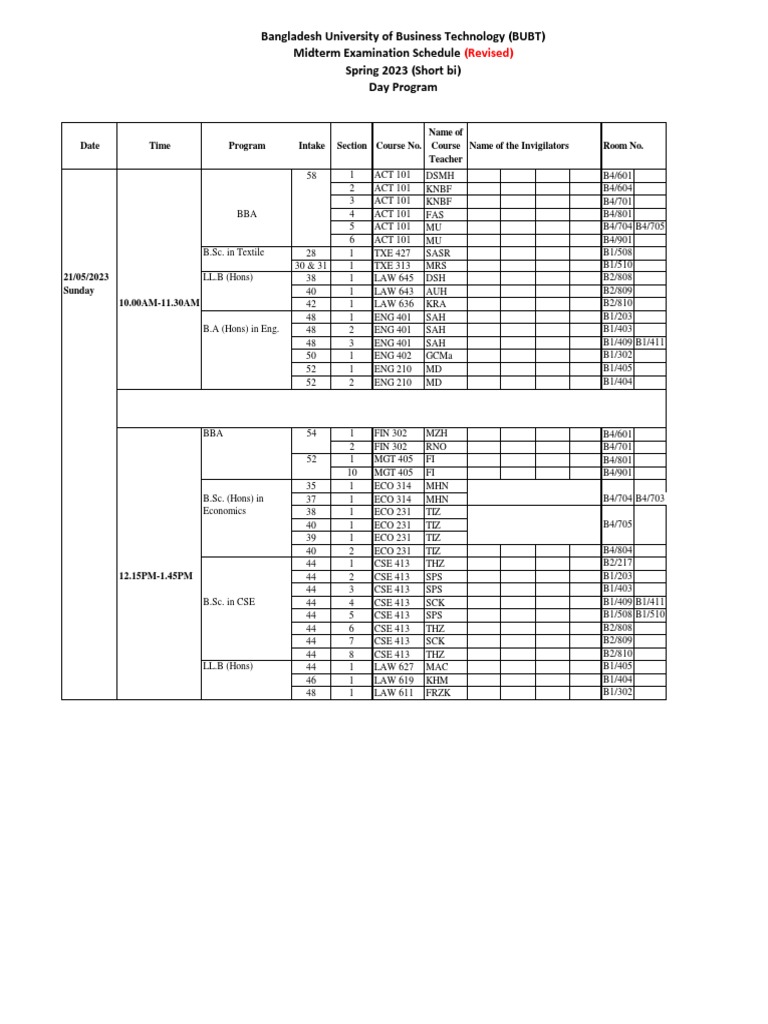 midterm-examination-schedule-spring-2023-20-05-2023-bi-tri-day-programs