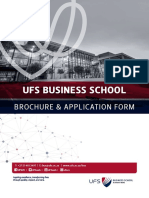 Business School Brochure and Application Form