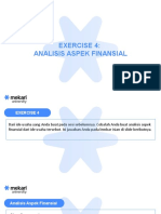 Exercise 4 - Analisis Aspek Finansial