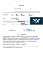 C&A Pay: 6397XXXXXXXX1965 - Dia de Vencimento 20