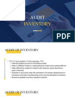 Audit of Inventory