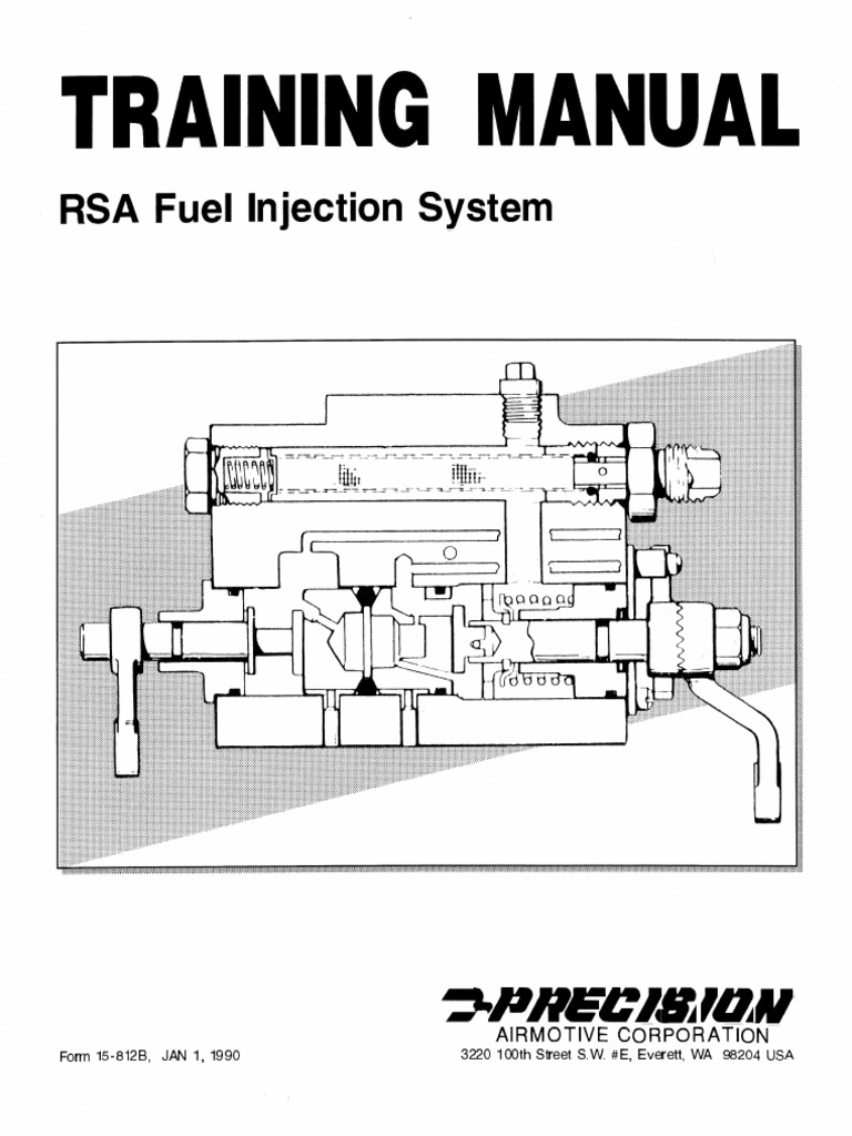 Bendix Fuel Injection Training Manual PDF Throttle Fuel Injection