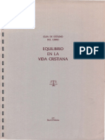 Teaching and Preaching Notes - Systematic Theology - Balance - Spanish - Equilibrio en La Vida Cristiana - Guia - OCR