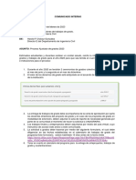 Comunicado Interno Revision Trabajos de Grado Ing Civil 2023 y Guia de Acceso A Aula Virtual